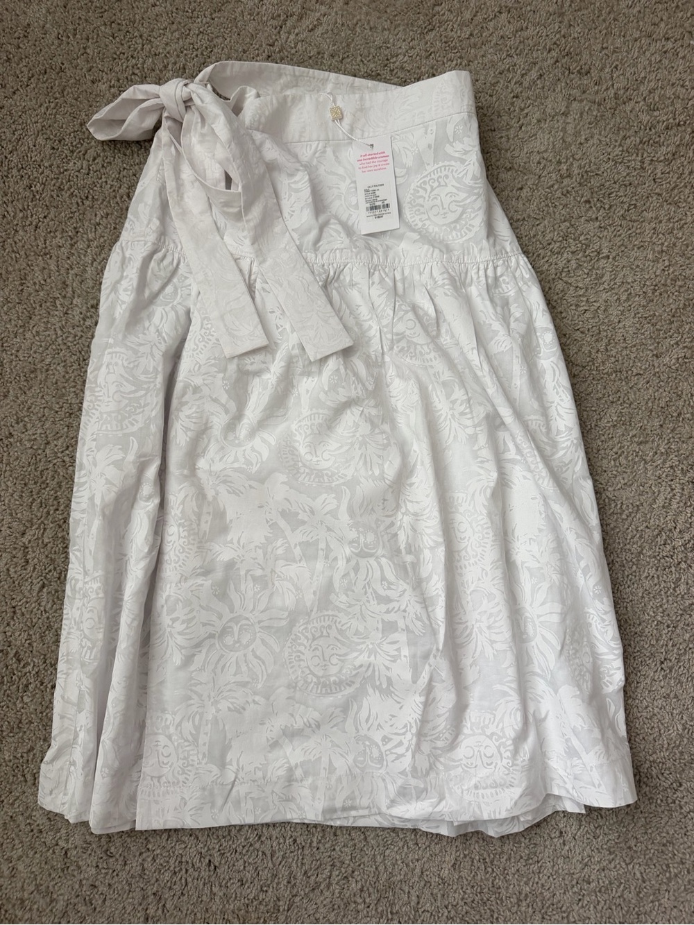 Lilly Pulitzer Corina Midi wrap skirt